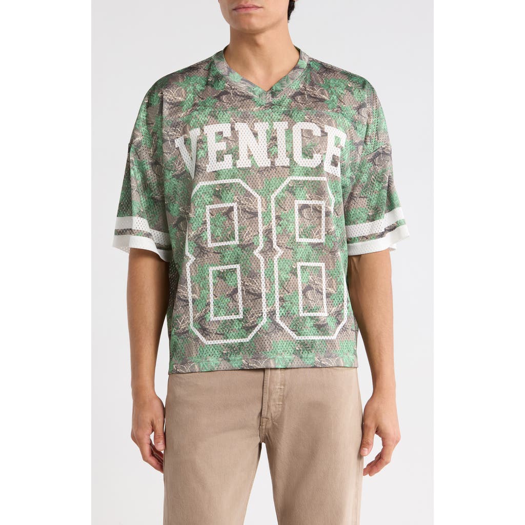 PacSun PacSun Venice Floral Mesh Jersey