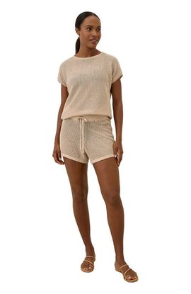 Pact Pact Beachside Linen Short Sleeve Top Made with Organic Cotton