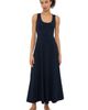 Pact Pact Fit & Flare Open Back Maxi Dress Made With Organic Cotton - 1