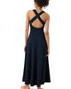 Pact Pact Fit & Flare Open Back Maxi Dress Made With Organic Cotton - 2
