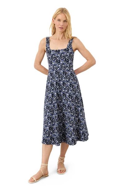 Pact Pact Fit & Flare Square Neck Dress Made With Organic Cotton
