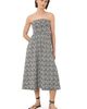 Pact Pact Fit & Flare Strapless Dress Made With Organic Cotton - 1