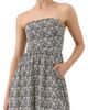Pact Pact Fit & Flare Strapless Dress Made With Organic Cotton - 4
