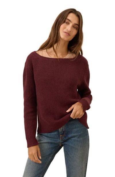 Pact Pact Luxe Knit Boatneck Sweater
