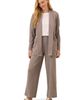 Pact Pact Organic Cotton Airplane Pintuck Wide Leg Pant - 1