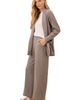 Pact Pact Organic Cotton Airplane Pintuck Wide Leg Pant - 3