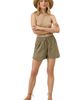 Pact Pact Organic Cotton Coastal Double Gauze Curved Hem Short - 1