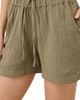 Pact Pact Organic Cotton Coastal Double Gauze Curved Hem Short - 3