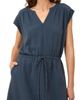 Pact Pact Organic Cotton Coastal Double Gauze Tie Waist Midi Dress - 3
