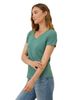 Pact Pact Organic Cotton Featherweight Slub V-Neck Tee - 4