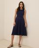 Pact Pact Organic Cotton Fit & Flare Keyhole Back Dress - 5