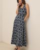 Pact Pact Organic Cotton Fit & Flare Open Back Maxi Dress - 3