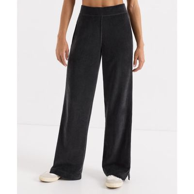 Pact Pact Organic Cotton Pure Velour Rib Tuxedo Stripe Pant