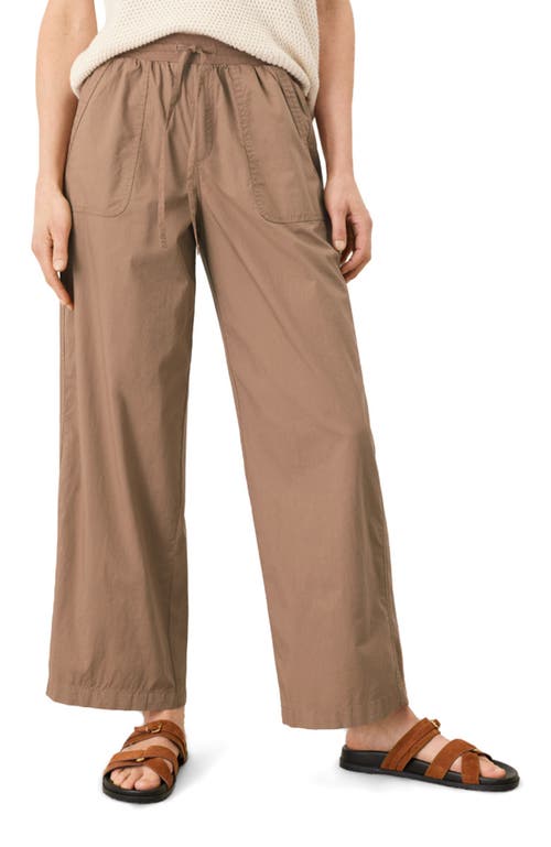 Pact Pact Organic Cotton Stretch Poplin Wide Leg Pant