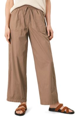 Pact Pact Organic Cotton Stretch Poplin Wide Leg Pant