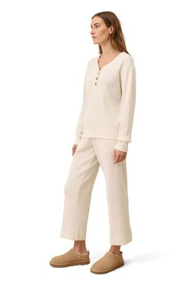 Pact Pact Thermal Waffle Wide Leg Pant