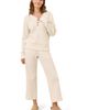 Pact Pact Thermal Waffle Wide Leg Pant - 5