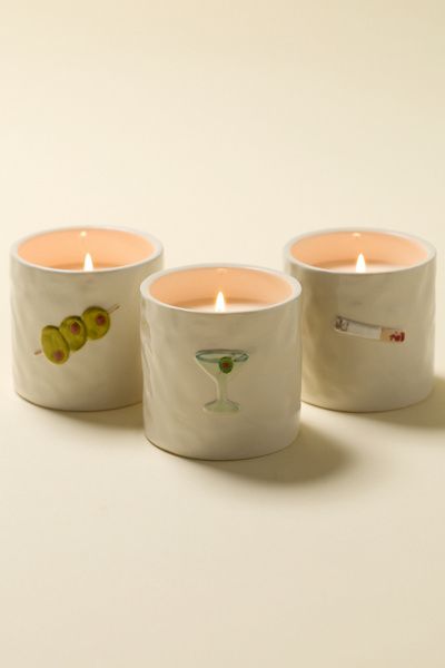 Paddywax Paddywax UO Exclusive Bistro 8 oz Scented Candle in Martini Please at Urban Outfitters