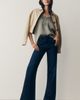 PAIGE Anessa Leenah 32" Mid-Rise Flare Jeans - 1