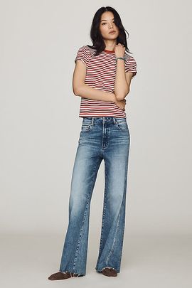 PAIGE Anessa Twist-Out High-Rise Wide-Leg Jeans