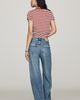 PAIGE Anessa Twist-Out High-Rise Wide-Leg Jeans - 4
