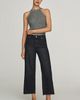 PAIGE Anessa Twist Seam High-Rise Wide-Leg Jeans - 2
