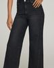 PAIGE Anessa Twist Seam High-Rise Wide-Leg Jeans - 4