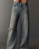 PAIGE Arellia Skimmer High-Rise Wide-Leg Jeans - 2
