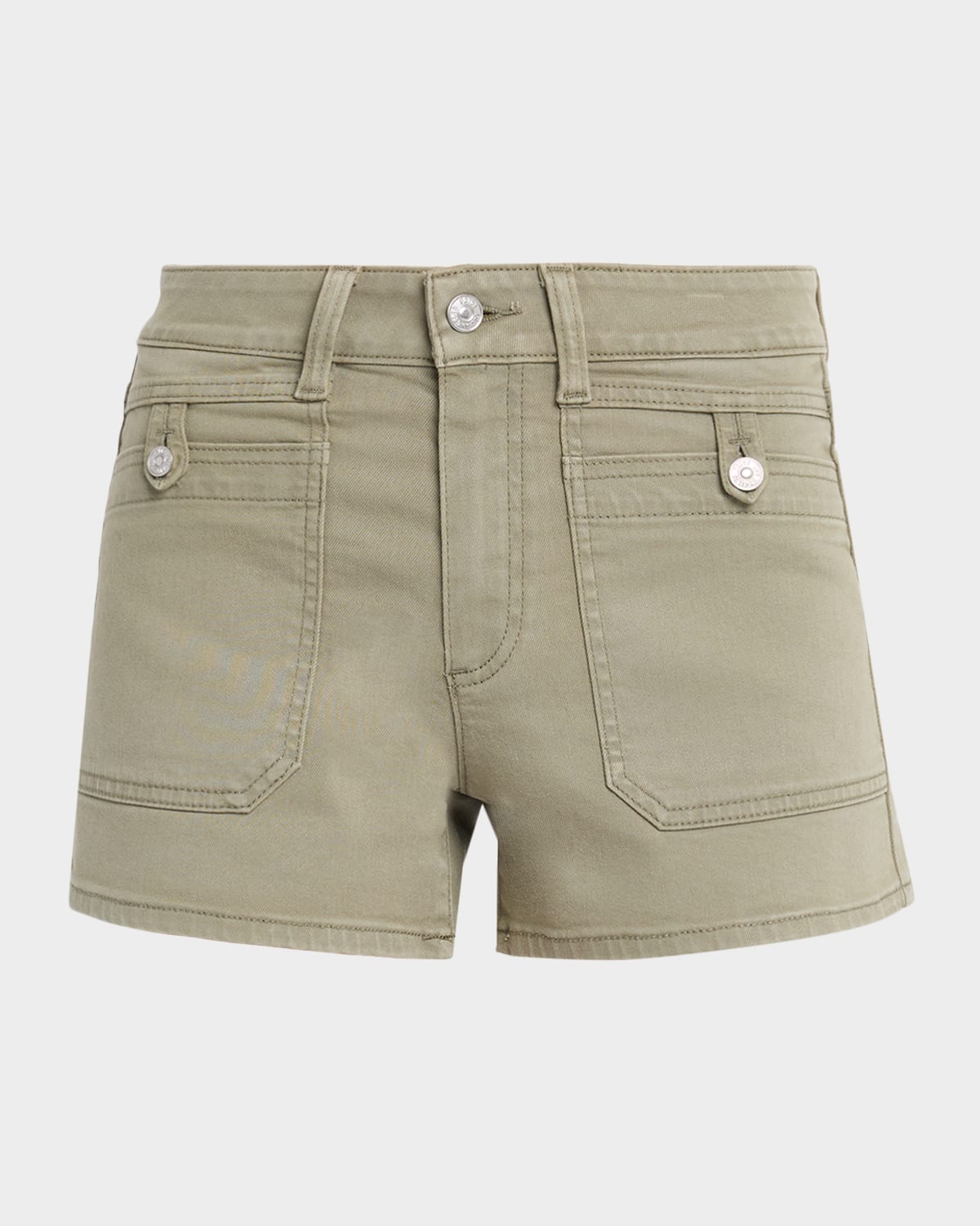 PAIGE Fallon Twill Shorts