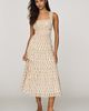PAIGE Kinney 100% Cottton Midi Dress - 1