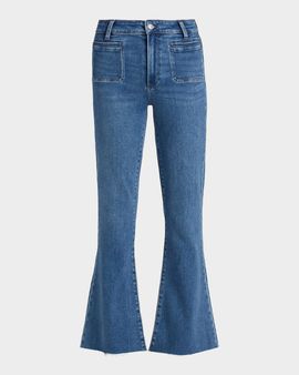PAIGE Marlow Skimmer Welt Pocket Flared Jeans