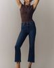 PAIGE Mason High-Rise Crop Bootleg Jeans - 1