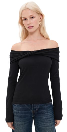 PAIGE PAIGE Aaliyah Top Black