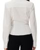 PAIGE PAIGE Alera Pleated Cotton Button-Up Shirt - 2
