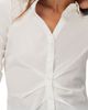 PAIGE PAIGE Alera Pleated Cotton Button-Up Shirt - 4