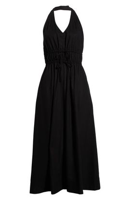 PAIGE PAIGE Alysha Halter Midi Dress