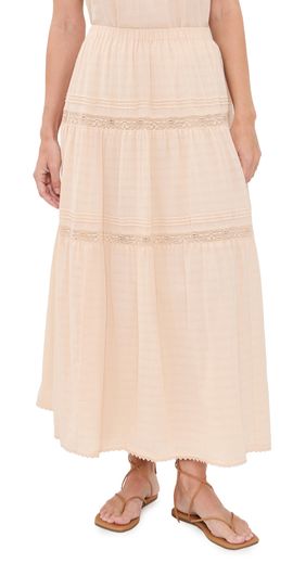 PAIGE PAIGE Andres Skirt Light Peach Light Peach