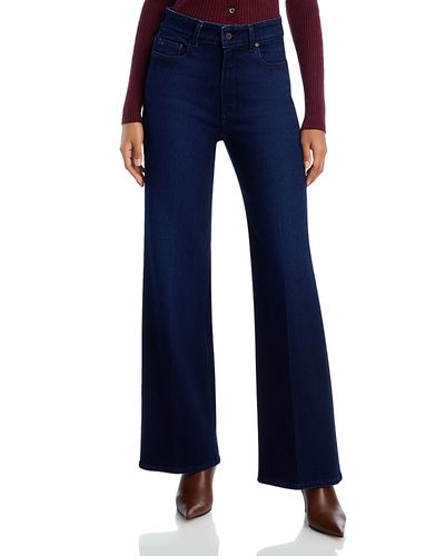 Paige Paige Aneesa High Rise Wide Leg Jeans in Sussex