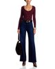 Paige Paige Aneesa High Rise Wide Leg Jeans in Sussex - 2