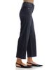 Paige Paige Anessa High Rise Ankle Wide Leg Jeans in Ink Black - 4