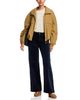 Paige Paige Anessa High Rise Wide Leg Corduroy Jeans in Navy - 2
