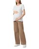 Paige Paige Anessa High Rise Wide Leg Maternity Jeans in Vintage Canewood - 2