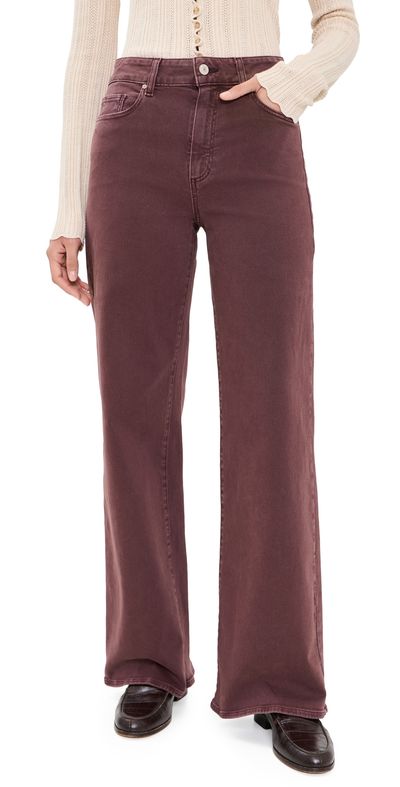 PAIGE PAIGE Anessa Jeans 31 Vintage Wild Mulberry