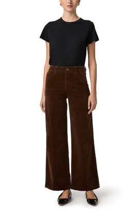 PAIGE PAIGE Anessa Utility High Waist Wide Leg Jeans