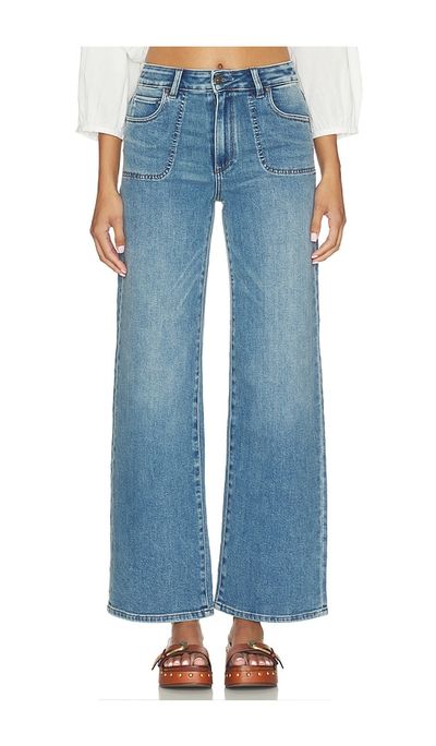 PAIGE PAIGE Anessa With Rounded Stitch Though Pockets Jean