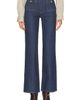 PAIGE PAIGE Anessa With Welt Stitch Through Pockets Wide Leg Jeans - 1