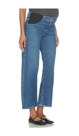 PAIGE PAIGE Arellia Ankle Maternity Jeans