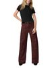 Paige Paige Arellia High Rise Wide Leg Jeans in Etched Tulip Garnet Multi - 2