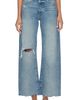 PAIGE PAIGE Arellia Skimmer Covered Button Fly Jeans - 1