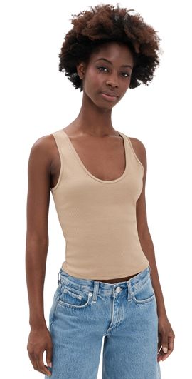 PAIGE PAIGE Bali Tank Macadamia